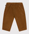 Pantalón de terciopelo para bebé marron CUIVRE