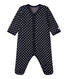 Pijama de lunares para bebé niña