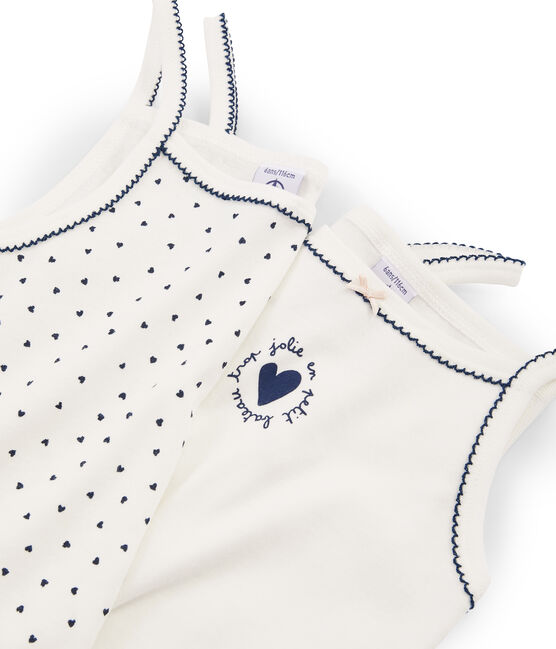 Par de camisas de tirantes para niña variante 1