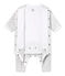 El Bodi pijama bebé mixto gris BELUGA/blanco ECUME