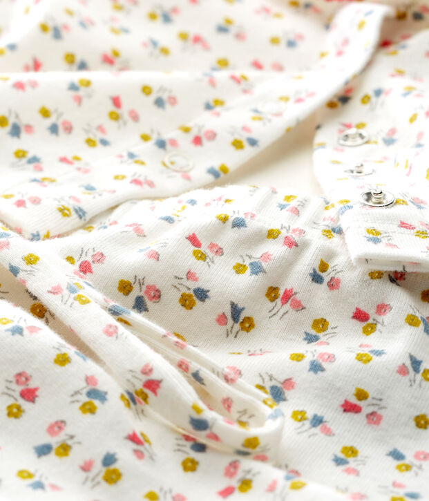 Conjunto 4 piezas estampado para beb&eacute; ni&ntilde;a multicolor