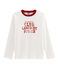 Camiseta de niño blanco MARSHMALLOW