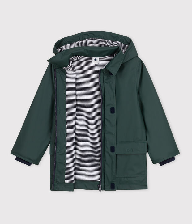 CHUBASQUERO IC&Oacute;NICO RECICLADO DE NI&Ntilde;A/NI&Ntilde;O verde