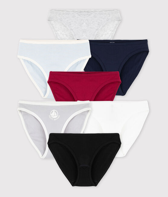 Pack sorpresa de 7 braguitas de mujer variante 1