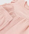 Conjunto liso de gasa de algodón para bebé rosa SALINE