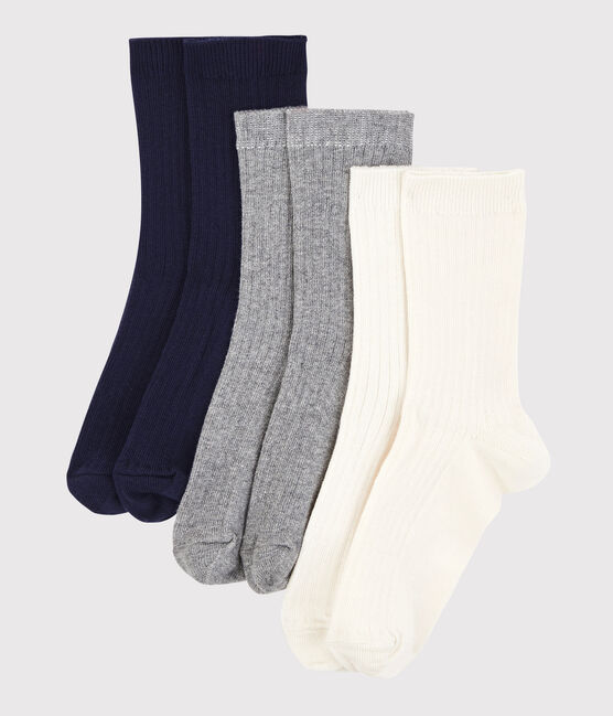 Juego de 3 pares de calcetines de niño variante 1