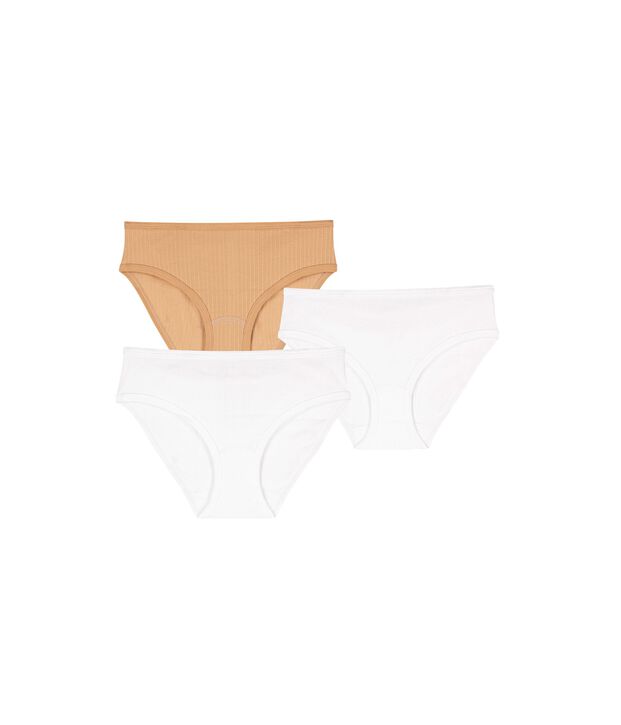 Lot de 3 culottes en coton multicolor
