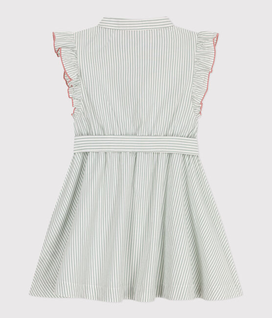 Vestido infantil sin mangas de algodón a rayas PAUL/ ECUME