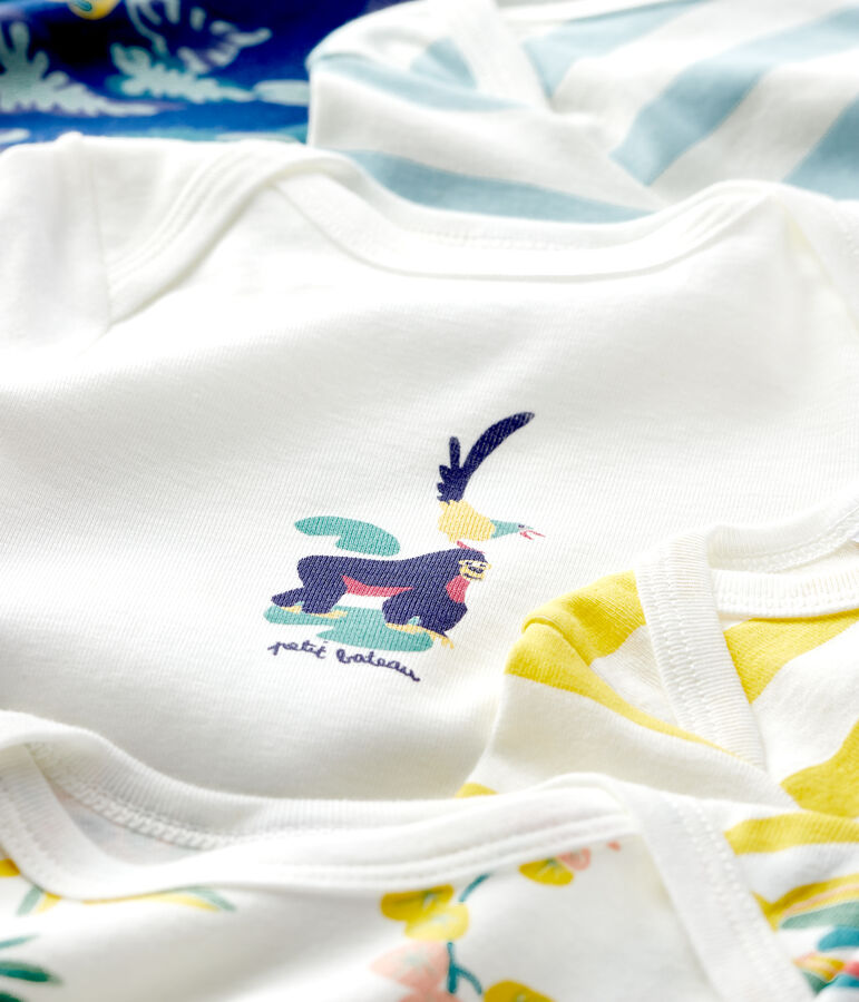 Juego de 5 bodis de manga larga para beb&eacute; ni&ntilde;o variante 1