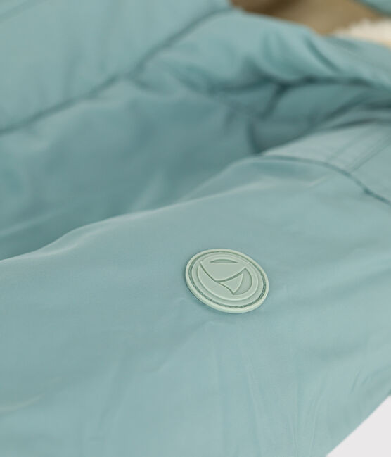 Parka de poliéster para bebé verde PAUL