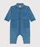 Mono largo de tejido vaquero para bebé azul DENIM CLAIR