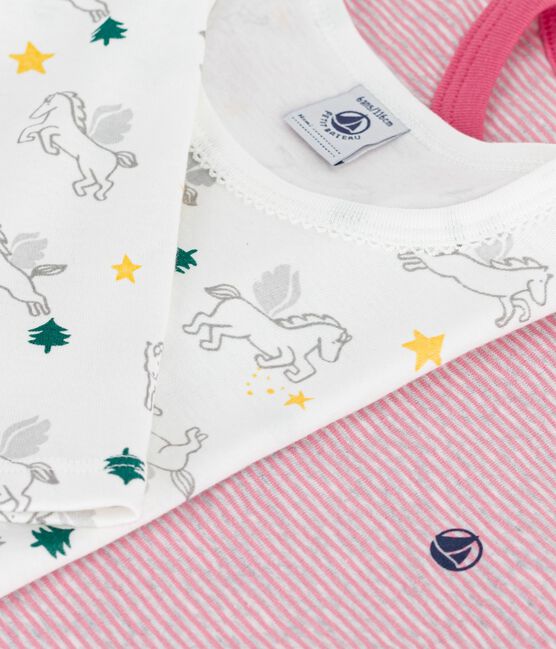 Juego de pijamas infantiles de algodón estampado variante 1