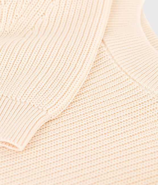 Jersey de punto inglés de algodón para mujer crudo AVALANCHE
