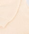 Jersey de punto inglés de algodón para mujer crudo AVALANCHE