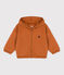Sudadera con capucha de bebé marron ECUREUIL