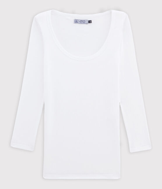 Camiseta icónica de mujer blanco ECUME