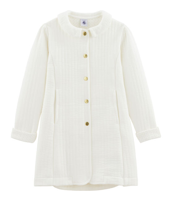 Abrigo de niña blanco MARSHMALLOW