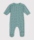 Pijama de felpa estampado para bebé