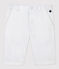 Bermudas de sarga de niño blanco ECUME