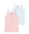 Lote de 2 camisetas de tirantes para niña lote .