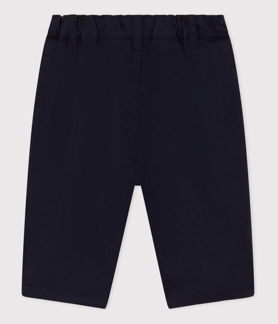 Pantalón de sarga para bebé azul SMOKING