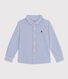 Camisa a rayas de niño