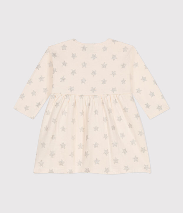Estuche regalo para beb&eacute; con vestido y leotardos multicolor