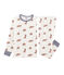 Pijama de punto para niño blanco MARSHMALLOW/blanco MULTICO