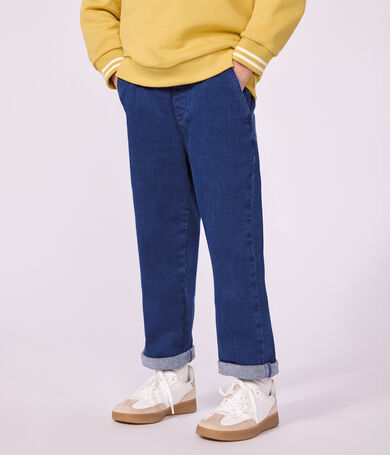 Pantal&oacute;n recto de denim para ni&ntilde;o