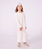 Camis&oacute;n disfraz de princesa y diadema infantil de algod&oacute;n blanco/multicolor
