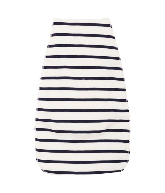 Mantita de bebé unisex blanco MARSHMALLOW/azul SMOKING CN