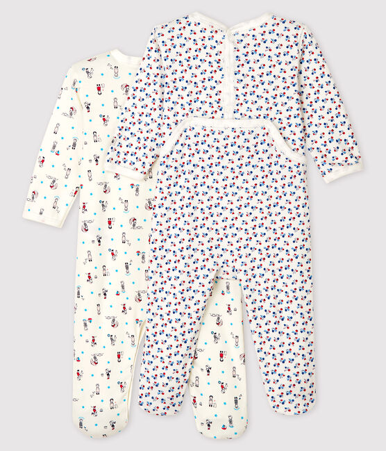 Conjunto de 2 pijamas de punto de bebé niña variante 1