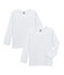 Par de camisetas manga larga para chica blanco LOT