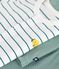 Conjunto de tres piezas de algodón y camiseta a rayas con limón para recién nacido PAUL/ MULTICO