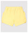 Pantalón corto de milrayas de bebé niña amarillo SHINE/blanco MARSHMALLOW