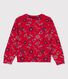 Sudadera de muletón de niña
