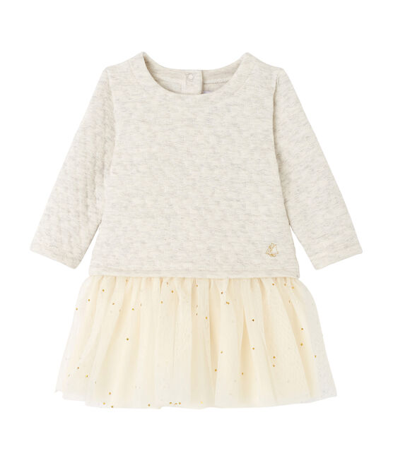 Vestido Bebe Nina De 2 En 1 En Tubico Acolchado Montelimar Chine Petit Bateau