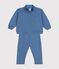 Conjunto de sudadera y pantalón para bebé azul BEACH