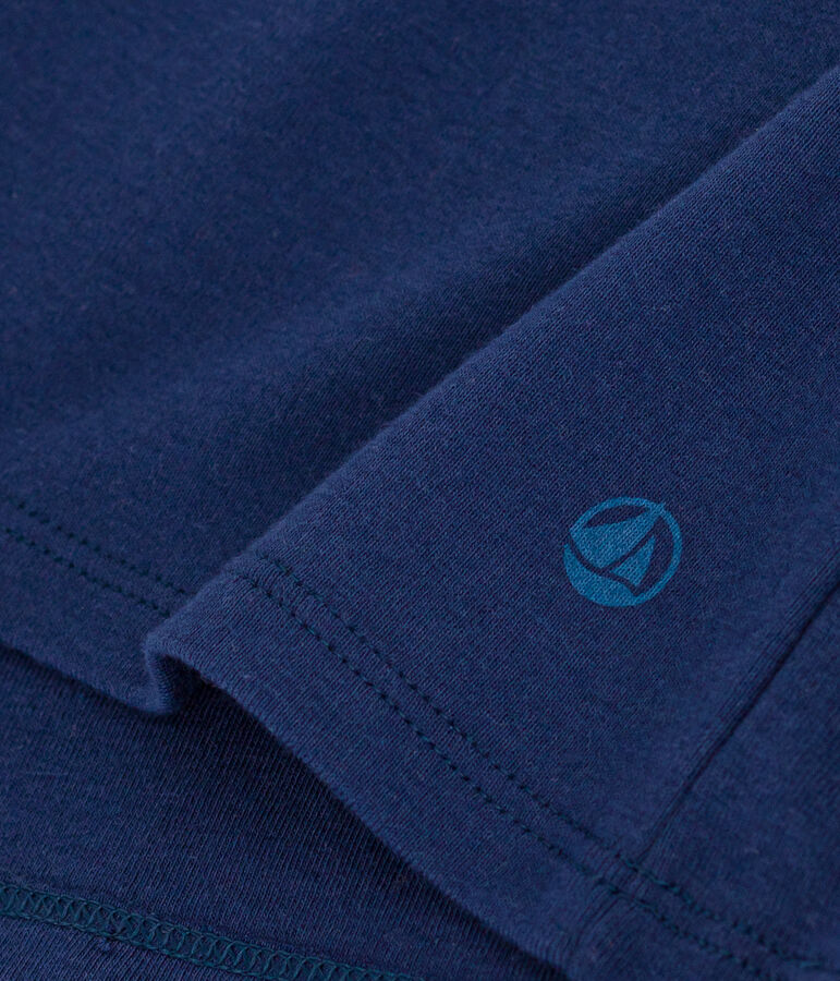 Camiseta L'ICONIQUE de algod&oacute;n de punto cocotte para mujer azul