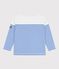 Marinera infantil de algodón a rayas blanco MARSHMALLOW/azul PERSE
