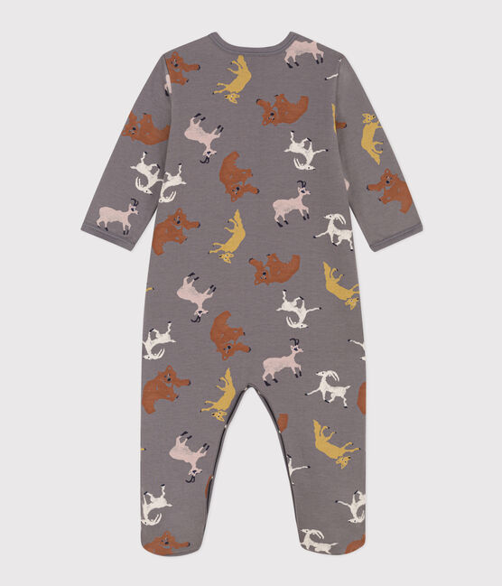 Pijama de felpa con animales para bebé BONGRIS/ MULTICO