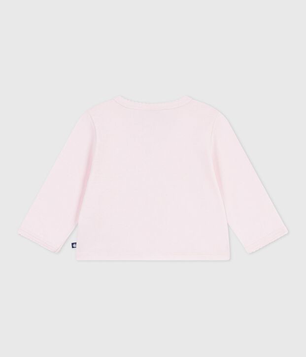 C&aacute;rdigan de algod&oacute;n liso para beb&eacute; BARELY