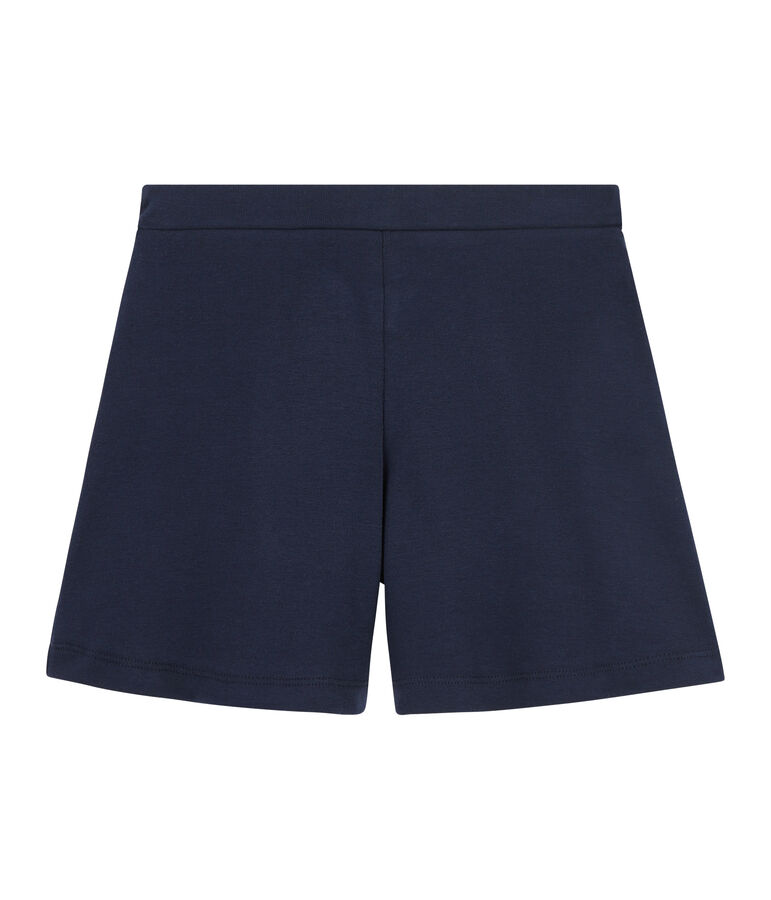 Bermudas de tela para ni&ntilde;a azul