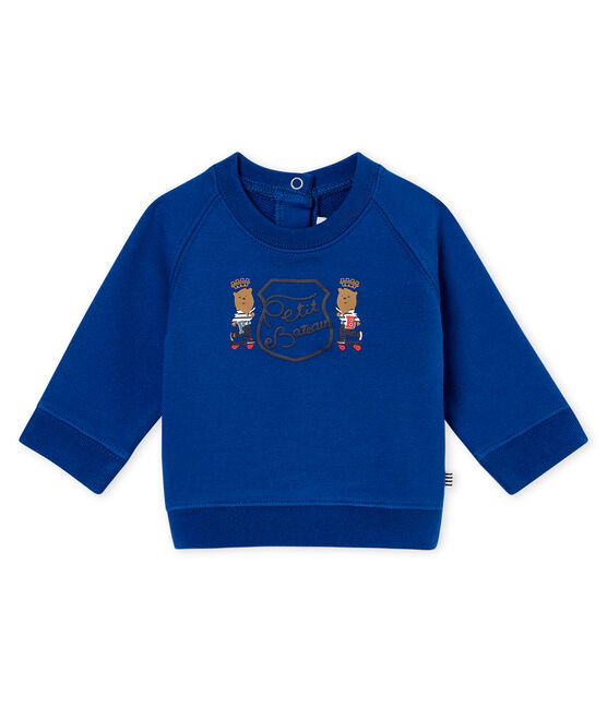 Sudadera para bebé niño azul LIMOGES