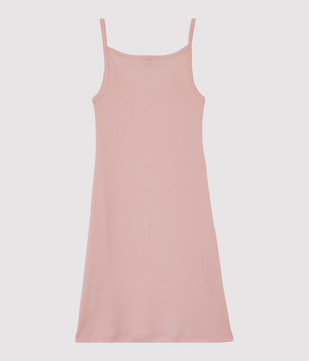 Vestido de tirantes para mujer rosa