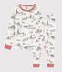 Pijama de tela de Jouy París de algodón de niño
