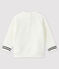 Sudadera estampada para bebé niño blanco MARSHMALLOW