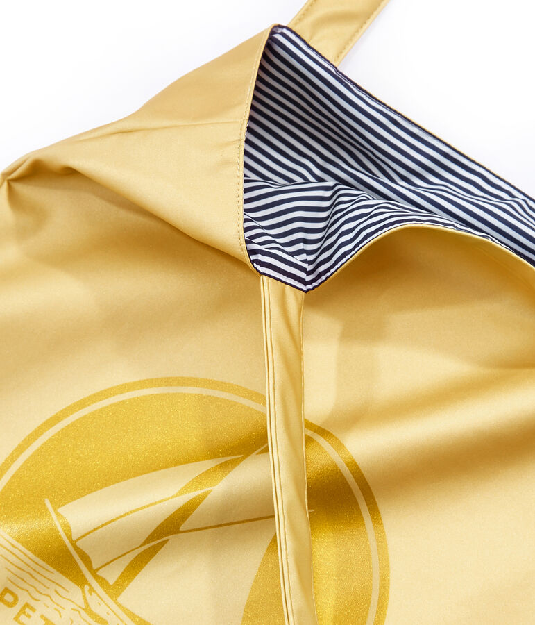 Bolsa shopping liso amarillo DORE