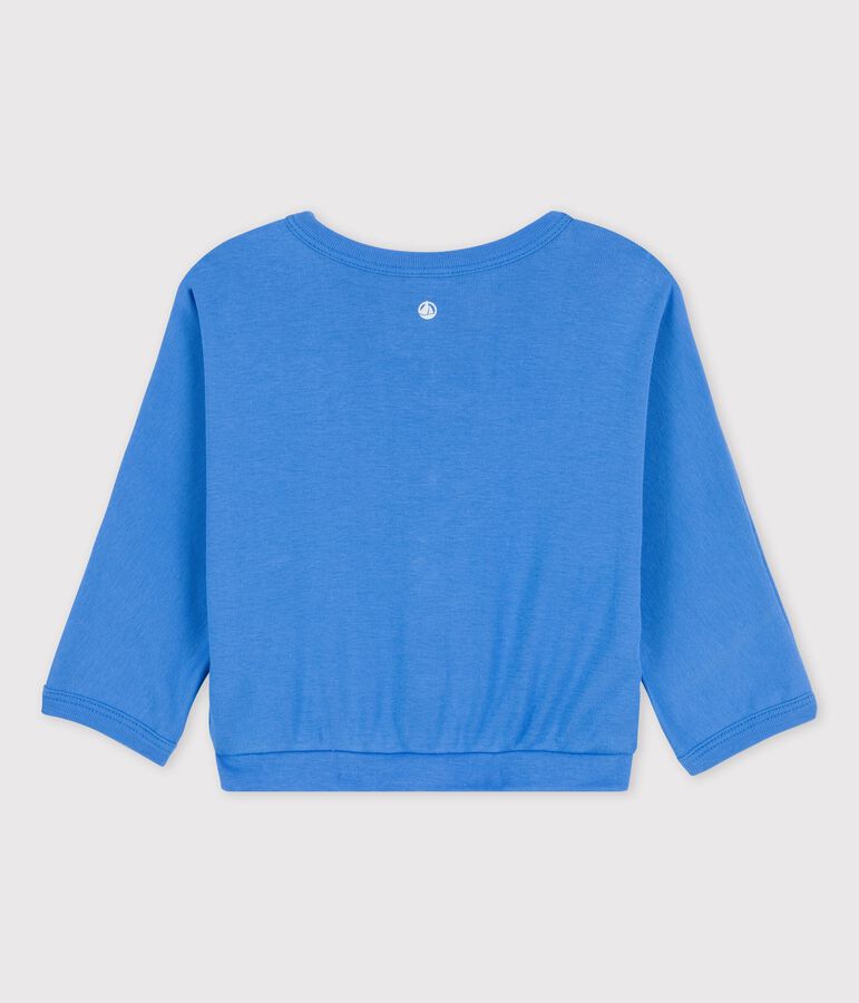 C&aacute;rdigan de algod&oacute;n para beb&eacute; azul