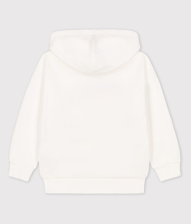 Sudadera de ni&ntilde;o Petit Bateau x Water Family blanco